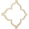 Ekena Millwork 66 56W x 66 56H x 38T Large May Decorative Fretwork Wood Ceiling Panels, Birch CELW67X67X0375MAYBI - alternate 5